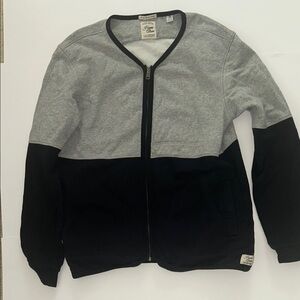 Scotch & Soda Home Alone Colorblock Zip Up Cardigan XXL